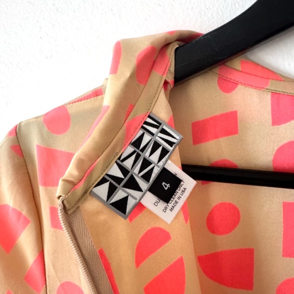 Dusen Dusen, Silk Babydoll Dress, Size 4, NWOT - Picture 3 of 3